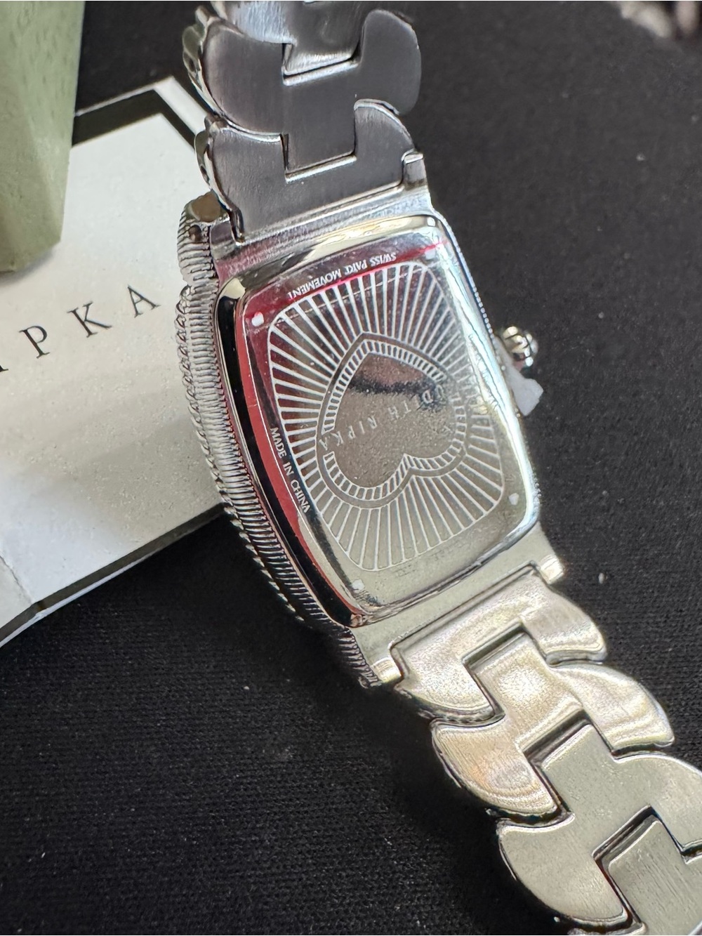 Judith Ripka Blue Topaz & Mother-ofPearl Stainless Steel Watch w/Quartz Movement - Picture 9 of 15